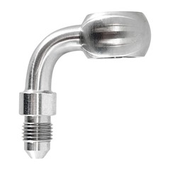 Adapter, Banjo 90° M11.5 » -3 AN JIC Male, SS